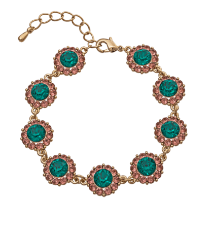 Sofia bracelet - Pink emerald