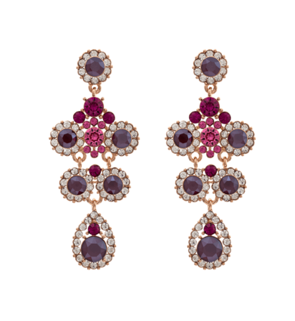 Kate earrings - Antique Pink