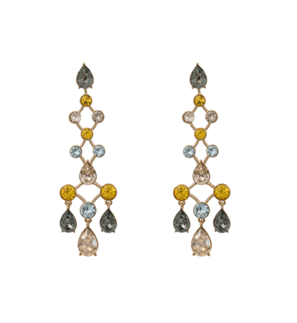 Nicola earrings - Light Topaz