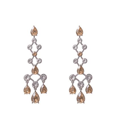 Nicola earrings - Light Silk