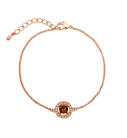 Miss Miranda bracelet - Smoked topaz