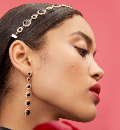 Beatrice hairband - Jet