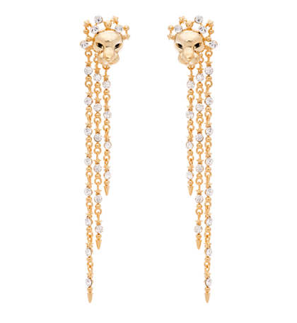 The Lion Queen earrings - Gold