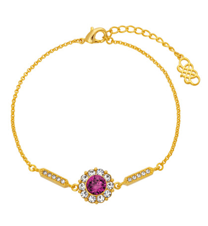 Miss Sofia bracelet - Amethyst (Gold)