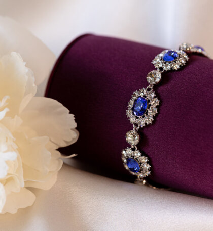 Elizabeth bracelet - Sapphire