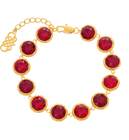 Victoria bracelet - Scarlet red