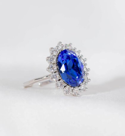Lady Di ring - Sapphire