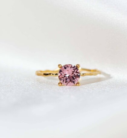 Princess Ada ring - Light rose