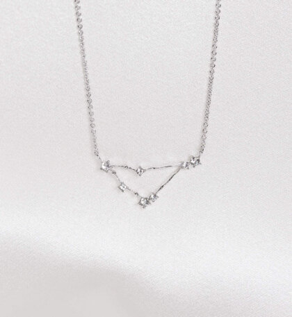 Capricorn (Stenbocken) star sign - Silver