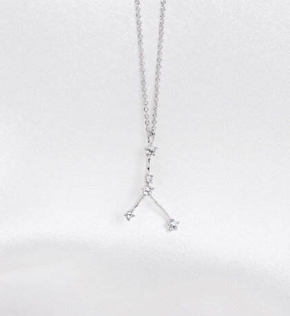 Cancer (Kräftan) star sign - Silver