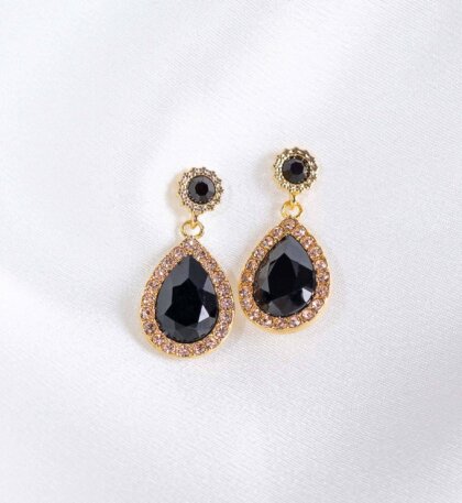 Miss Amy earrings - Jet