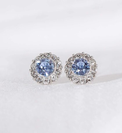 Miss Sofia earrings - Light sapphire