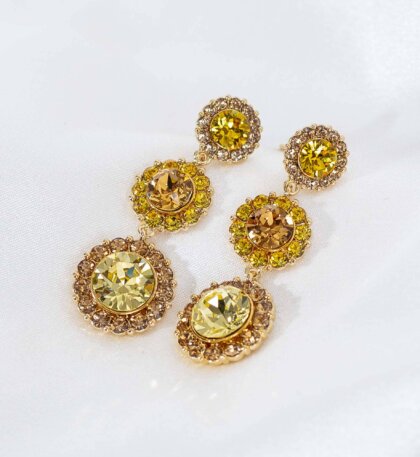Sienna earrings - Honeygold