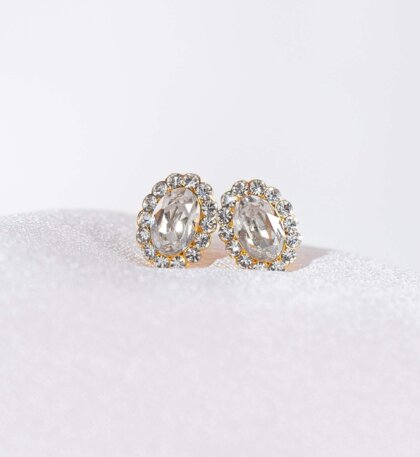 Petite Moon earrings - Silvershade (Gold)