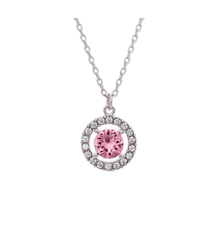 Miss Miranda necklace - Pink diamond